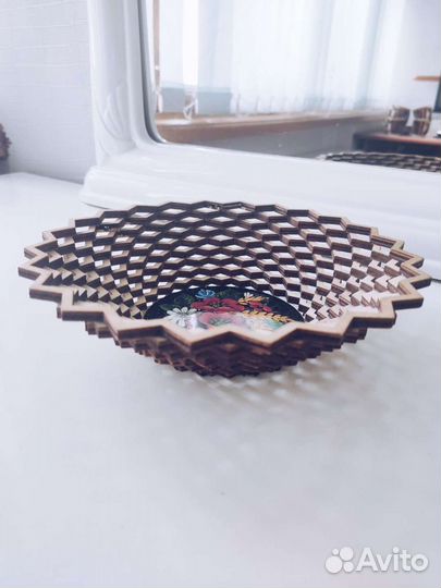 Корзинка для хлеба деревянная