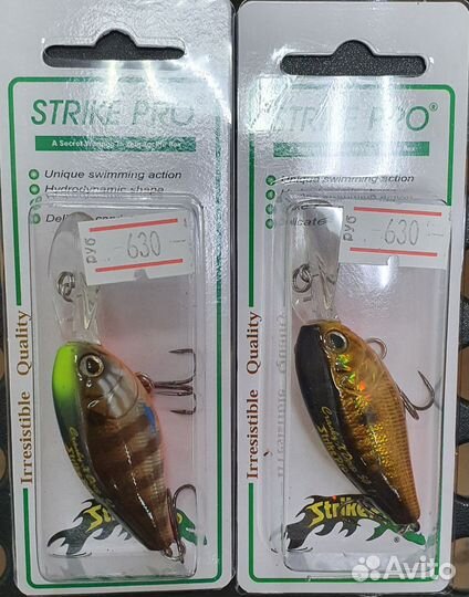 Воблер Strike Pro Cranky-X Deep 50, 1,0м.-2,5м