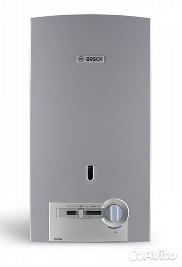 Газовая колонка bosch wr10 2p23 белый и серебро