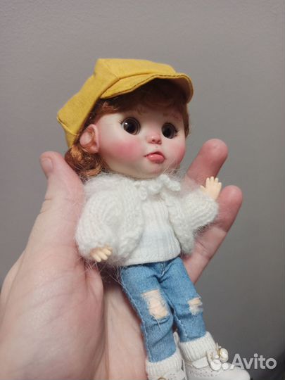 Кукла обитсу 11 с одеждой ручная работа