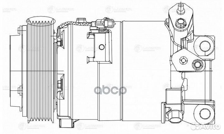 Компрессор кондиционера Nissan Teana (J32)