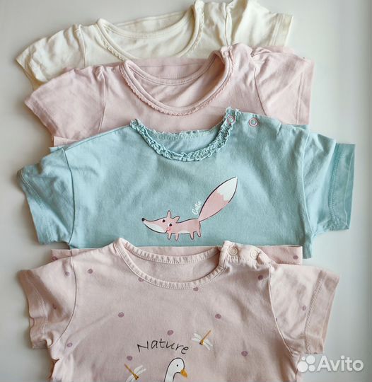 Одежда пакетом на девочку 80