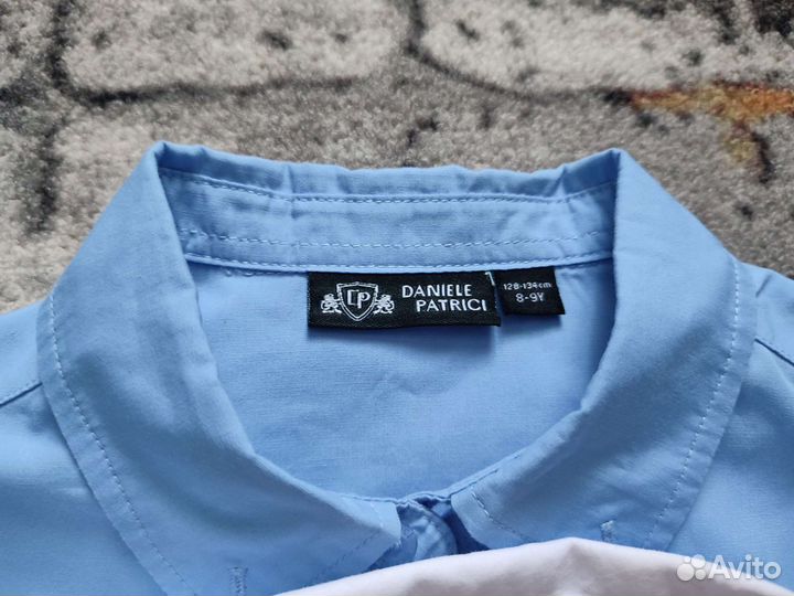 Рубашка школьная для мальчика 128-134