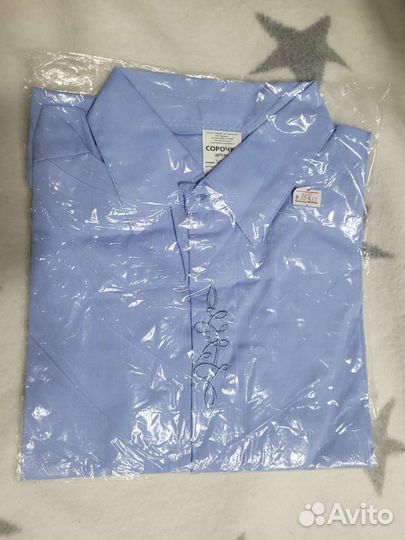 Рубашка школьная для девочки 122 128