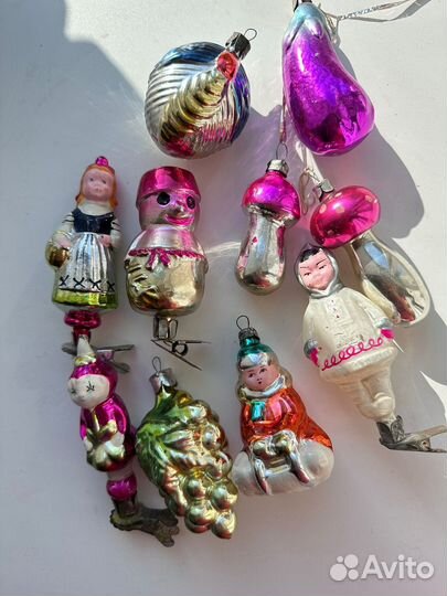 Елочные игрушки СССР