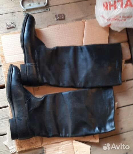 Сапоги военные хромовые офицерские