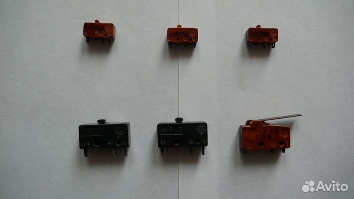 Микропереключатели для кассетных магнитофонов