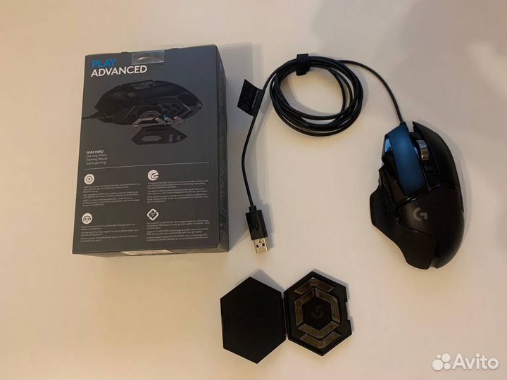Проводная мышка Logitech G502 Black Hero