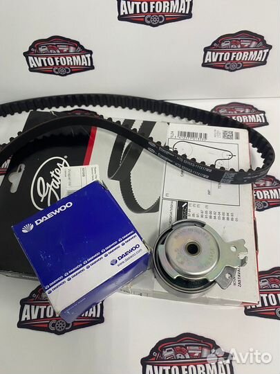 Ремень грм + ролик Lanos Nexia 8 клапанов