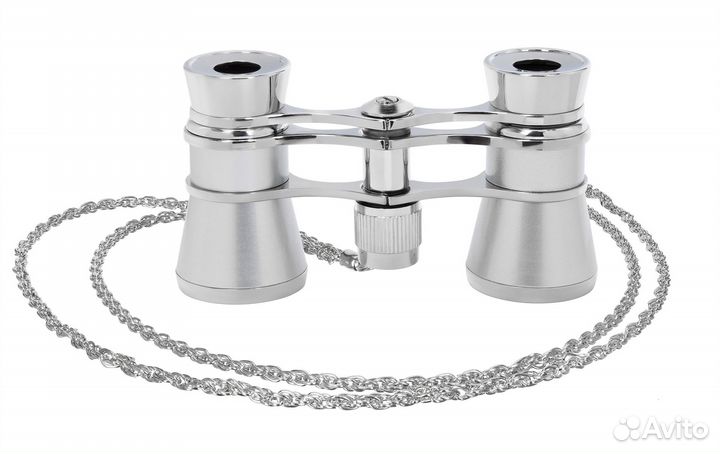 Театральный бинокль Levenhuk Broadway 325B, серебр