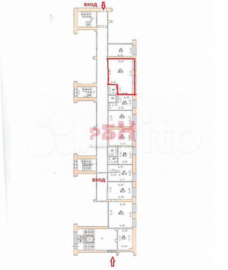 Сдам офисное помещение 10 кв.м