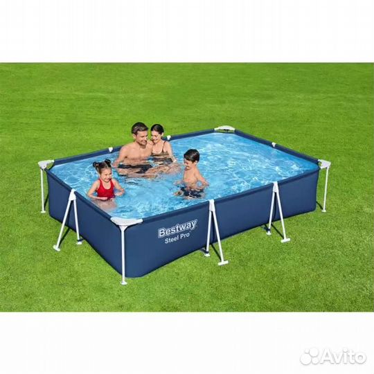 Каркасный бассейн bestway Steel Pro 300х201х66см