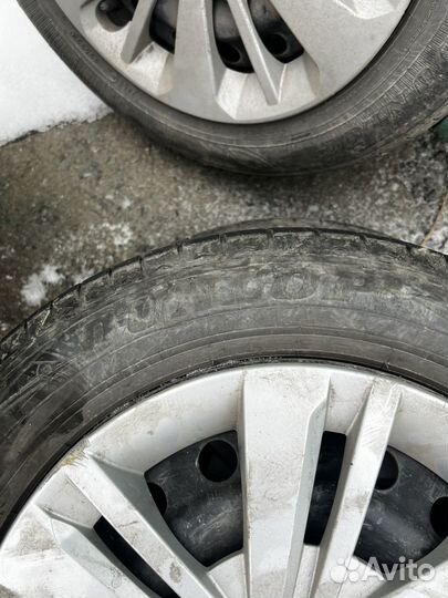 Продам колеса 165/65/14 21г