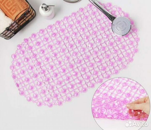 SPA-коврик для ванны на присосках «Капли воды»