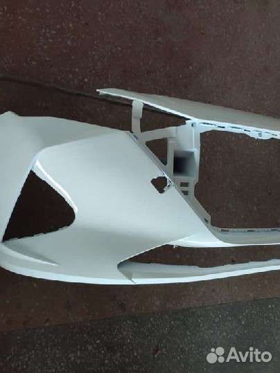 Бампер Хендай Солярис 20- г.в. новый,белый SAW