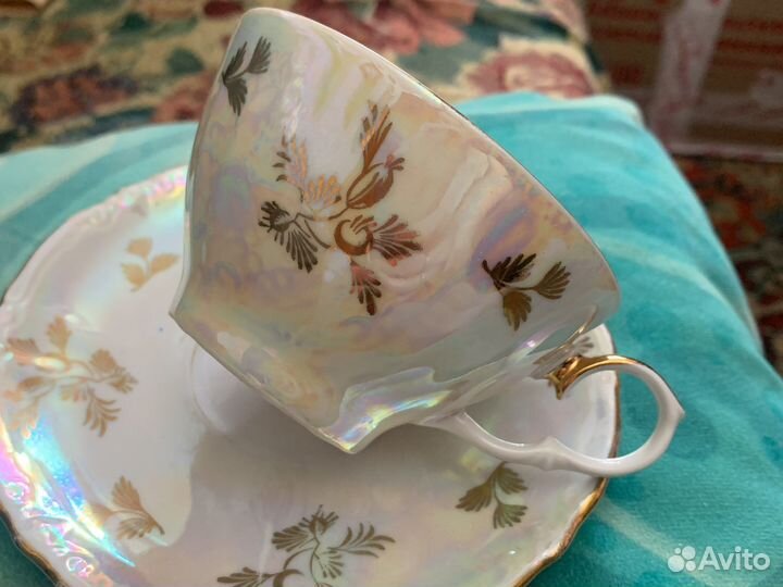 Чайная пара от сервиза «Мадонна»