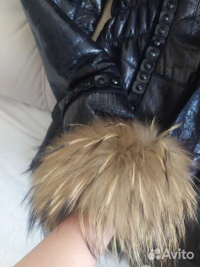 Дубленка натуральная женская 44 46 кожаная