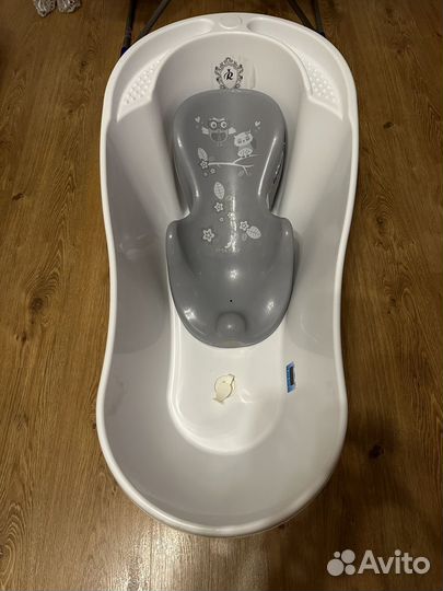 Ванночка для купания с горкой