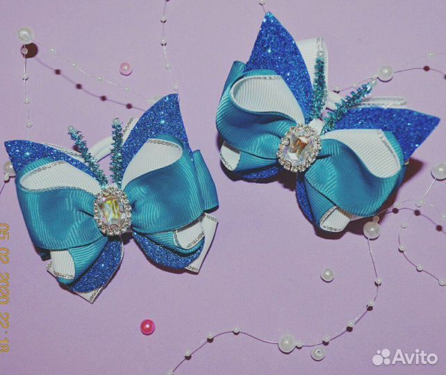 Красивые бантики-бабочки