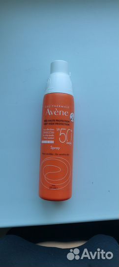 Крем UVB, UVA солнцезащитный avene +50