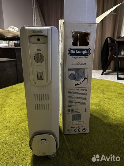 Масляный обогреватель delonghi