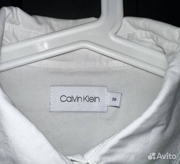Белая рубашка Calvin Klein