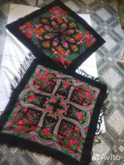 Павлопасадовские старинные платки