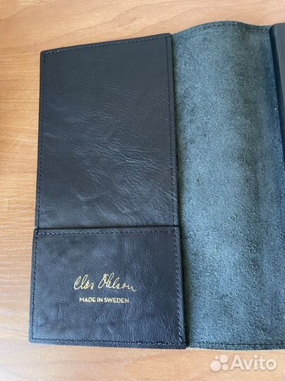 Блокнот в натуральной коже и ручка