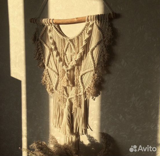 Панно макраме