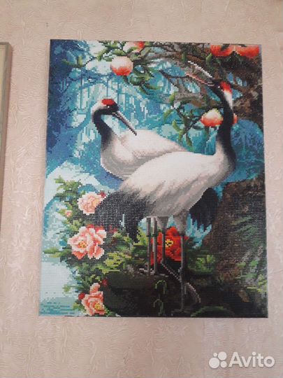 Алмазная вышивка готовая работа
