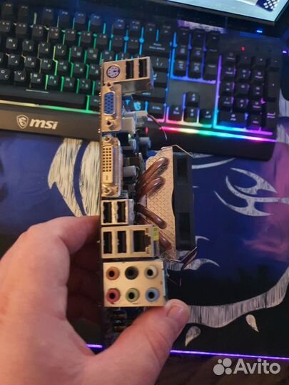 Материнская плата ASRock H55M-LE + i5