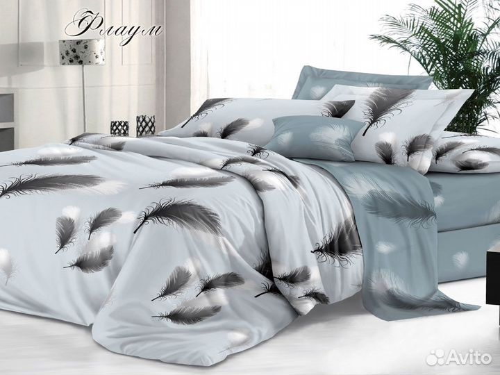Постельное бельё сатин премиум