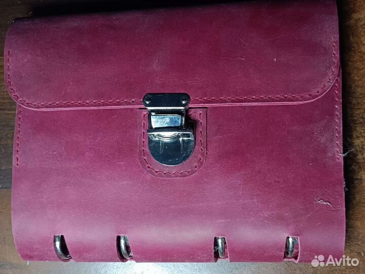 Кожаная записная книжка