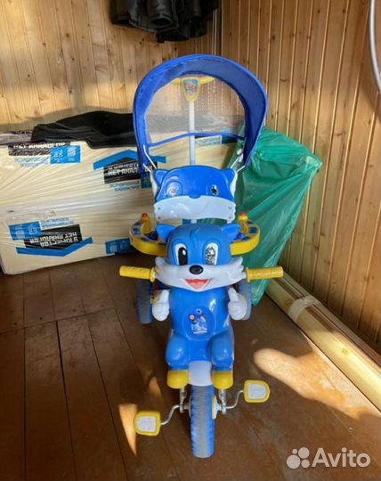 Детский велосипед 3-х колесный