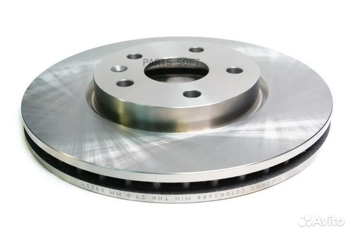 Cworks C210R2086 Тормозной диск передний