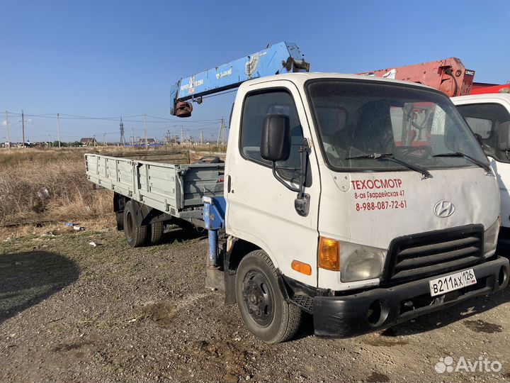 Hyundai HD72 с КМУ, 2007