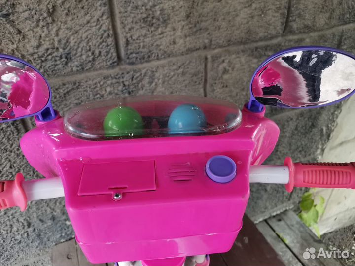 Детский велосипед с ручкой