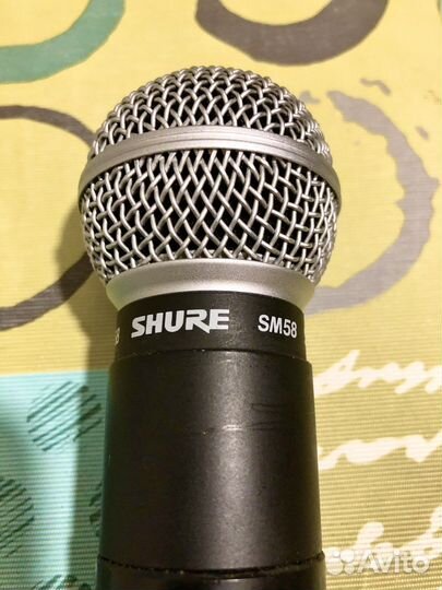 Радиомикрофон shure sm58 usa