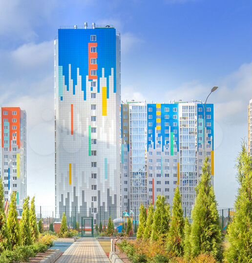 1-к. квартира, 48,4 м², 14/17 эт.
