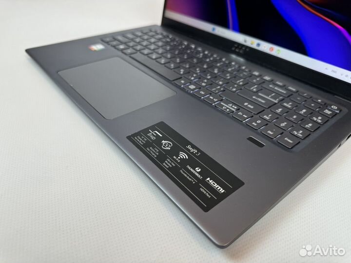 Легкая мощь Acer Swift 16 2022 I7/16Gb/1Tb