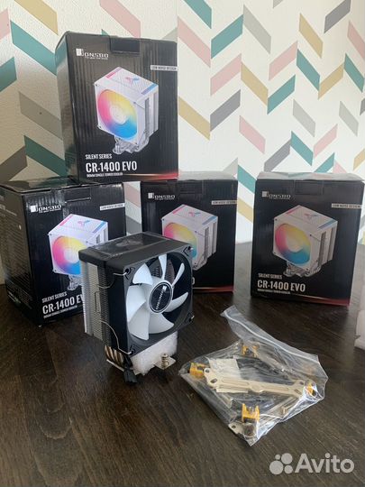 Кулер для процессора Jonsbo 1400 EVO argb черный