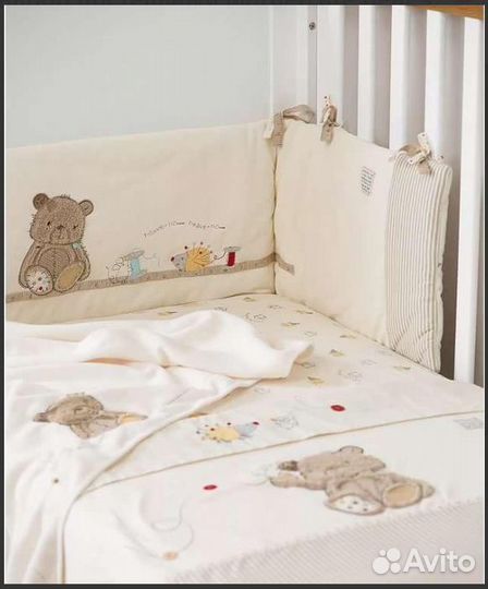 Большой набор постельный Mothercare Bear’s friends