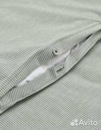 Комплект постельный bergpalm aklins зеленый IKEA