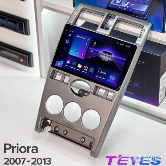 Магнитола Teyes 9’’ на LADA priora 1 2007-2013