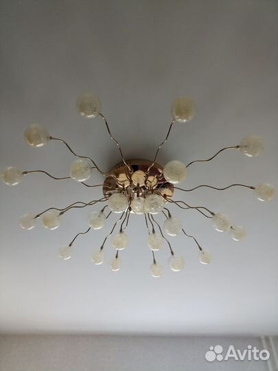 Люстра потолочная бу