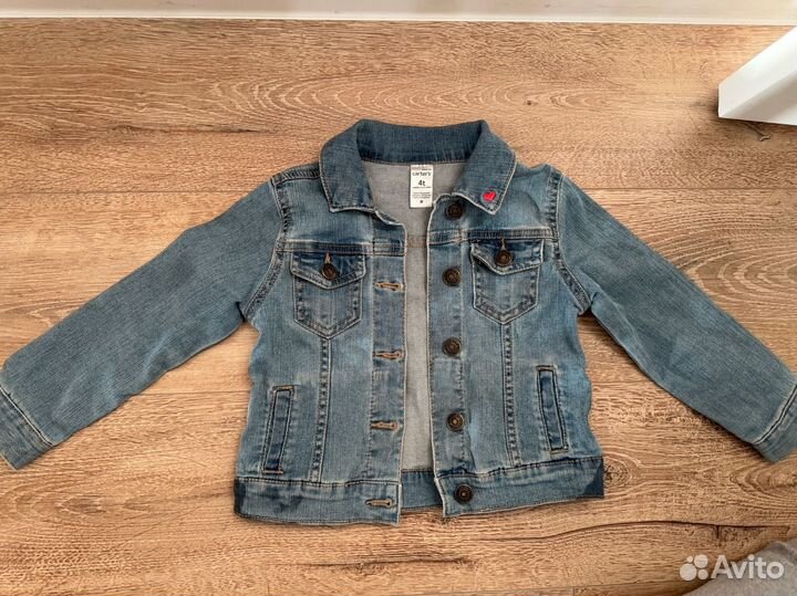Джинсовая куртка Carters 4t