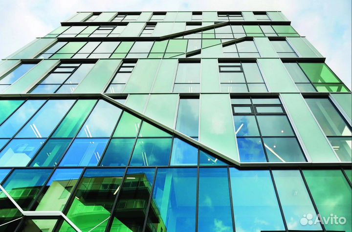 Фасадное остекление, витражное остекление