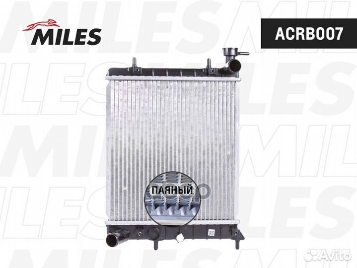 Радиатор miles hyundai accent 1.5/1.6 00- acrb0