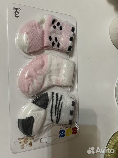 Носочки для новорожденного