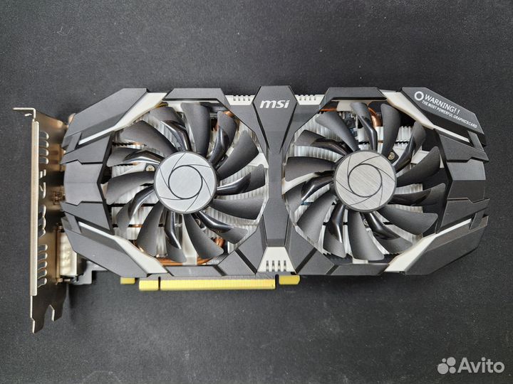 Geforce GTX1060 6Gb MSI Armor OCV1